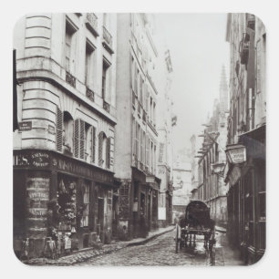 Rue Saint-Severin Vierkante Sticker