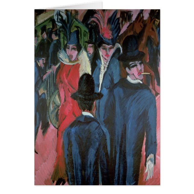 Rue Scene, 1913 de Berlin (Devant)