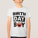 Rue Sésame | Elmo - Birthday Boy<br><div class="desc">Customisez ce super mignon T-shirt Elmo Birthday Boy avec le nom et l'âge de votre enfant. C'est le t-shirt parfait pour le garçon d'anniversaire. © 2024 Sesame Workshop. www.sesamestreet.org</div>