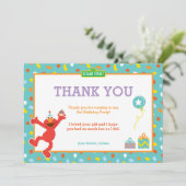 Rue Sésame | Elmo - Merci pour la fête d'anniversa (Debout devant)