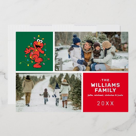 Rue Sésame | Vacances photo famille Elmo (Enveloppe)