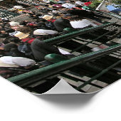 Rue Sous-du-Fort - Quebec City Poster (Hoek)