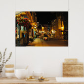 Rue St. Louis Horse Draage Carriage Québec Poster (Cuisine)