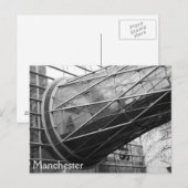Rue transversale, carte postale de Manchester (Devant / Derrière)