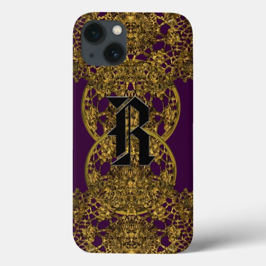 rue Vicesport Monogram Case-Mate iPhone Case (Achterkant)