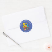 Rue vintage Sésame | Joyeuse étiquette cadeau d'an (Enveloppe)