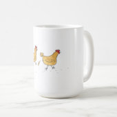 Ruée de poulet tasse de 15 onces (Devant droit)
