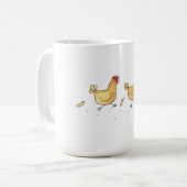 Ruée de poulet tasse de 15 onces (Devant gauche)