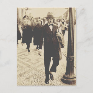 Rues de Lisbonne (Fernando Pessoa) Carte postale