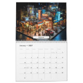 Rues du monde dans le calendrier miniature (Jan 2027)