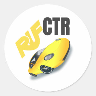 RUF geel Auto CTR Sticker