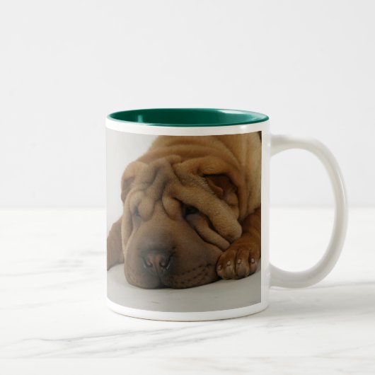 Ruff Morning Tweekleurige Koffiemok (Rechts)