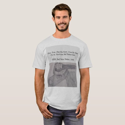 Ruff Ryders Salute and Mic for X T-Shirt (Voorkant volledig)