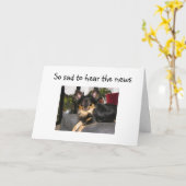 RUFF TURNING 40 ! CARTE D'ANNIVERSAIRE (Fleur jaune)