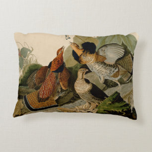 Ruffed Grouse Audubon Game Bird Accent Kussen