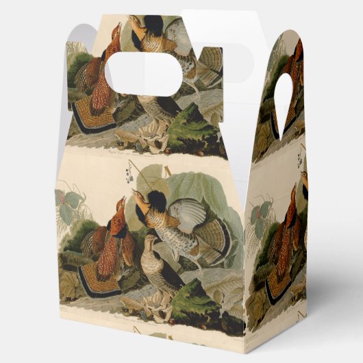 Ruffed Grouse Audubon Game Bird Bedankdoosjes (Geopend)