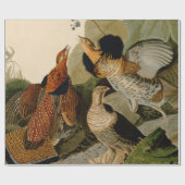 Ruffed Grouse Audubon Game Bird Cadeaupapier (Vlak)