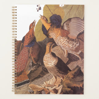 Ruffed Grouse Audubon Game Bird Planner