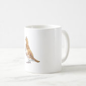 Ruffed Grouse State Bird of Pennsylvania Koffiemok (Voorkant rechts)