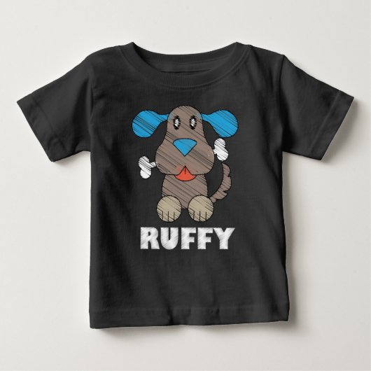 Ruffy - Baby Fine Jersey T-Shirt  (Voorkant)