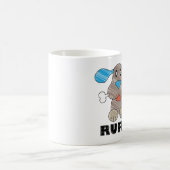 Ruffy - Blanc 11 oz Classique Mug Blanc  (Centre)