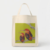 Rufous Backed Kingfish ers on a Canvas tas - (1) (Voorkant)