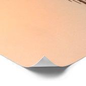 Rufous Hummingbird in een mooie Pose Poster (Hoek)