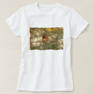Rufous Hummingbird Sitting T-shirt