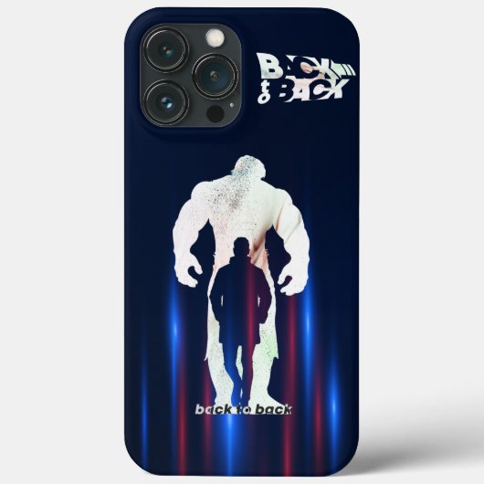 Rug aan rug | Case-Mate iPhone case (Achterkant)