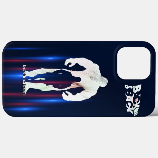 Rug aan rug | Case-Mate iPhone case (Achterkant (horizontaal))