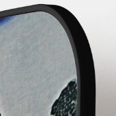 Rug Fuji berg van de Minobu-rivier Hokusai Pickleball Paddle (Links Detail)