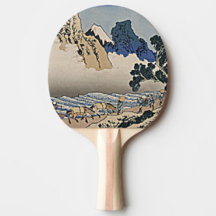 Rug Fuji berg van de Minobu-rivier Hokusai Tafeltennisbatje