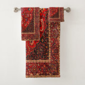 Rug perse rouge de Mashhad (En situation)