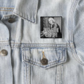 Rug van Funny Button Badge Pin (In situ)