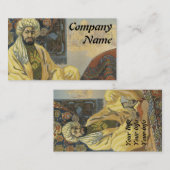 Rug Visitekaartjes - Art Nouveau (Voorkant / Achterkant)