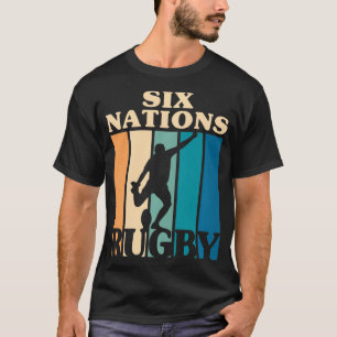 Rugby 6 Nations England France Wales T-shirt