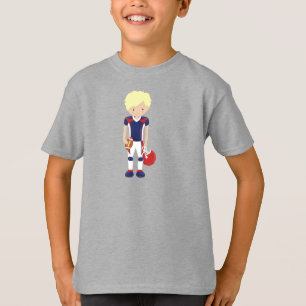 Rugby, Amerikaans Football, Cute Boy, Blond haar T-shirt