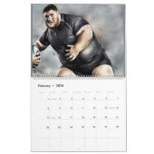 Rugby Art Calendar Kalender (Feb 2026)