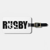 Rugby Bagagelabel (Voorkant horizontaal)