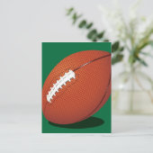 Rugby Ball Briefkaart (Staand voorkant)