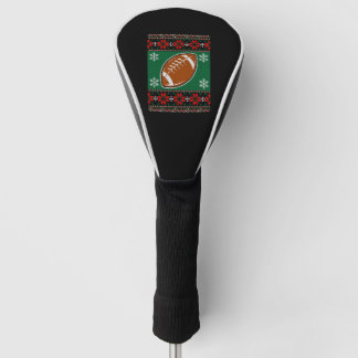 Rugby Ball Lelijke Kersttrui Golfheadcover