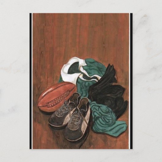  Rugby Briefkaart (Voorkant)