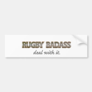 RUGBY BUMPERSTICKER