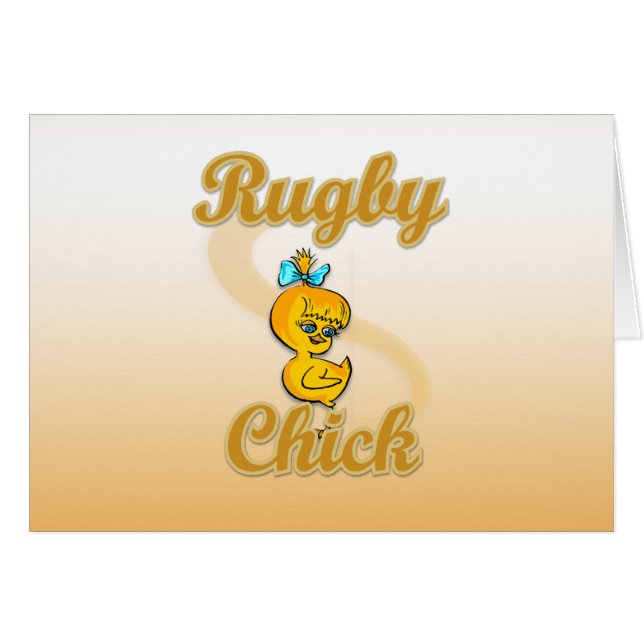 Rugby Chick (Voorkant Horizontaal)