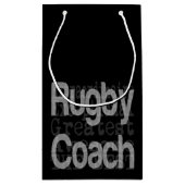Rugby Coach Extraordinaire Petit Sac Cadeau (Dos)