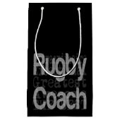 Rugby Coach Extraordinaire Petit Sac Cadeau (Devant)