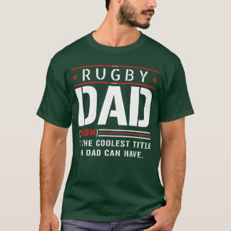 Rugby Dad Vader Gezegde grappig T-shirt