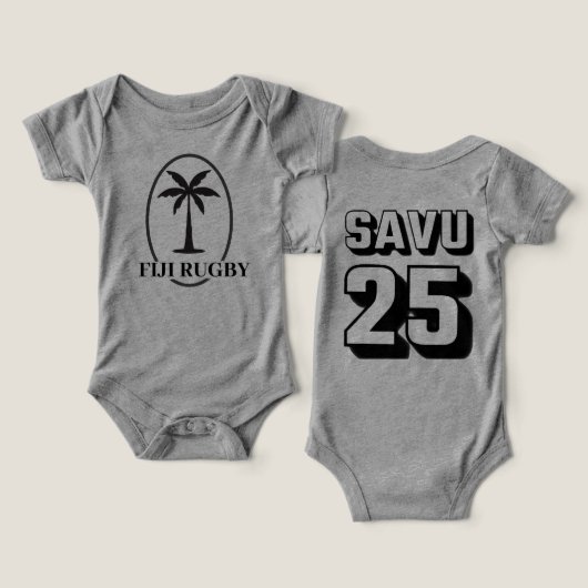 Rugby des Fidji (Design Recto & Verso)