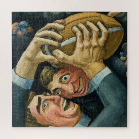 Rugby Duel 676 Piece Puzzle Legpuzzel (Verticaal)