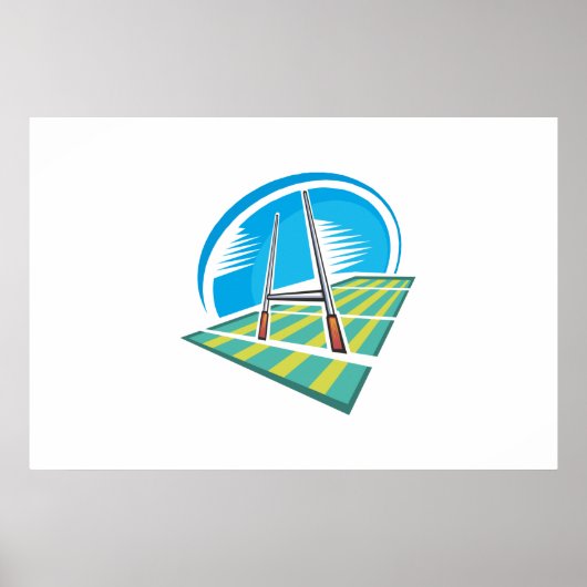 Rugby Field Poster (Voorkant)